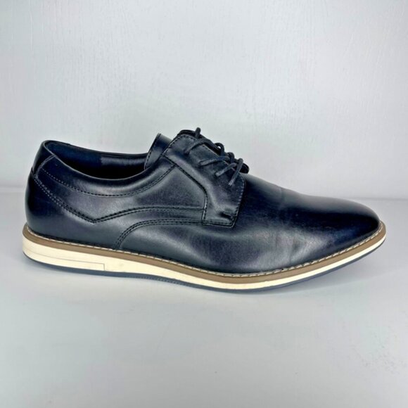 Mofri OPTIM Black Derby Shoes Goth Academia Formal Low Top Size 9.5